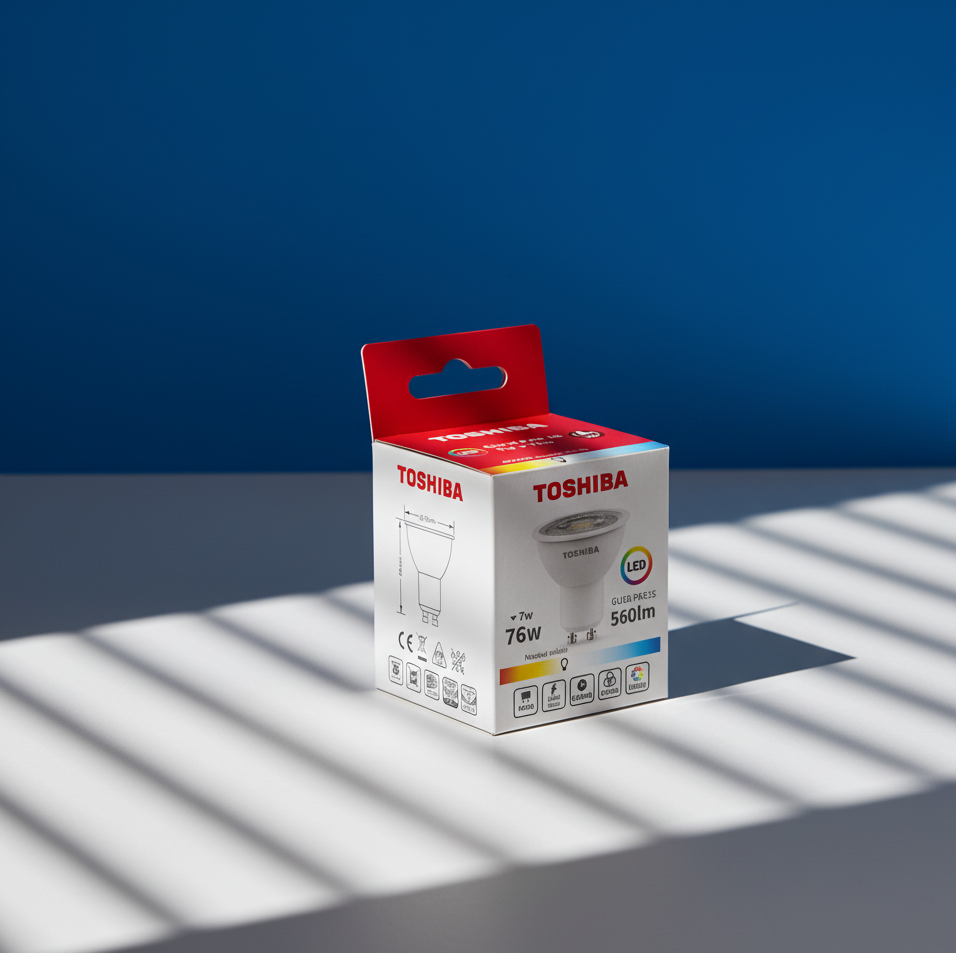 Bombilla LED Toshiba Essential GU10 5.5W - Imagen 2