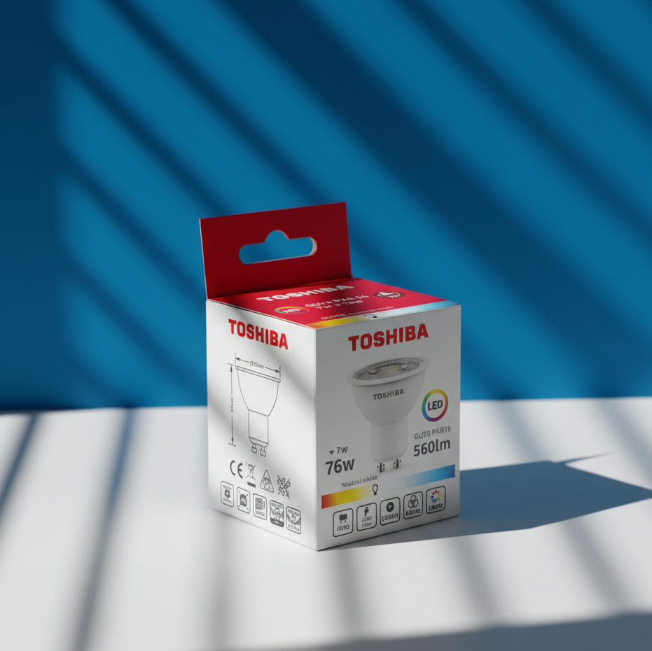 Bombilla LED Toshiba Essential GU10 5.5W - Imagen 3