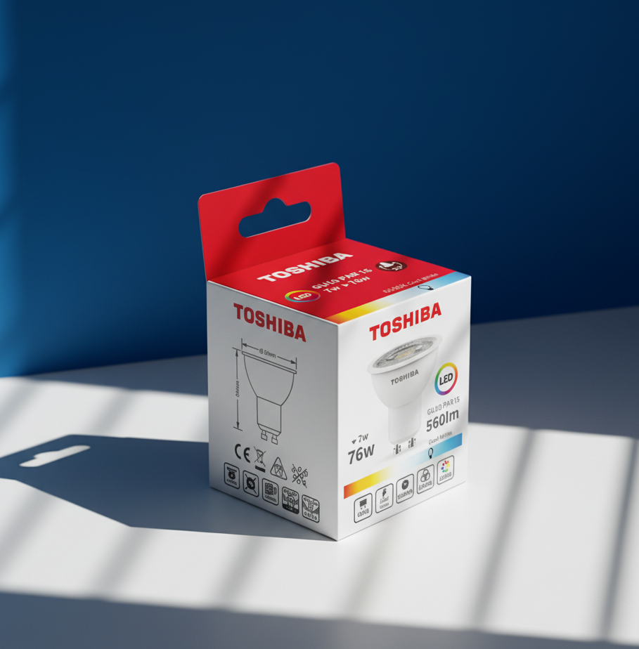 Bombilla LED Toshiba Essential GU10 5.5W - Imagen 4