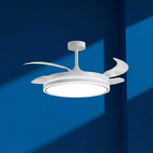 Ventilador Rodas DC blanco